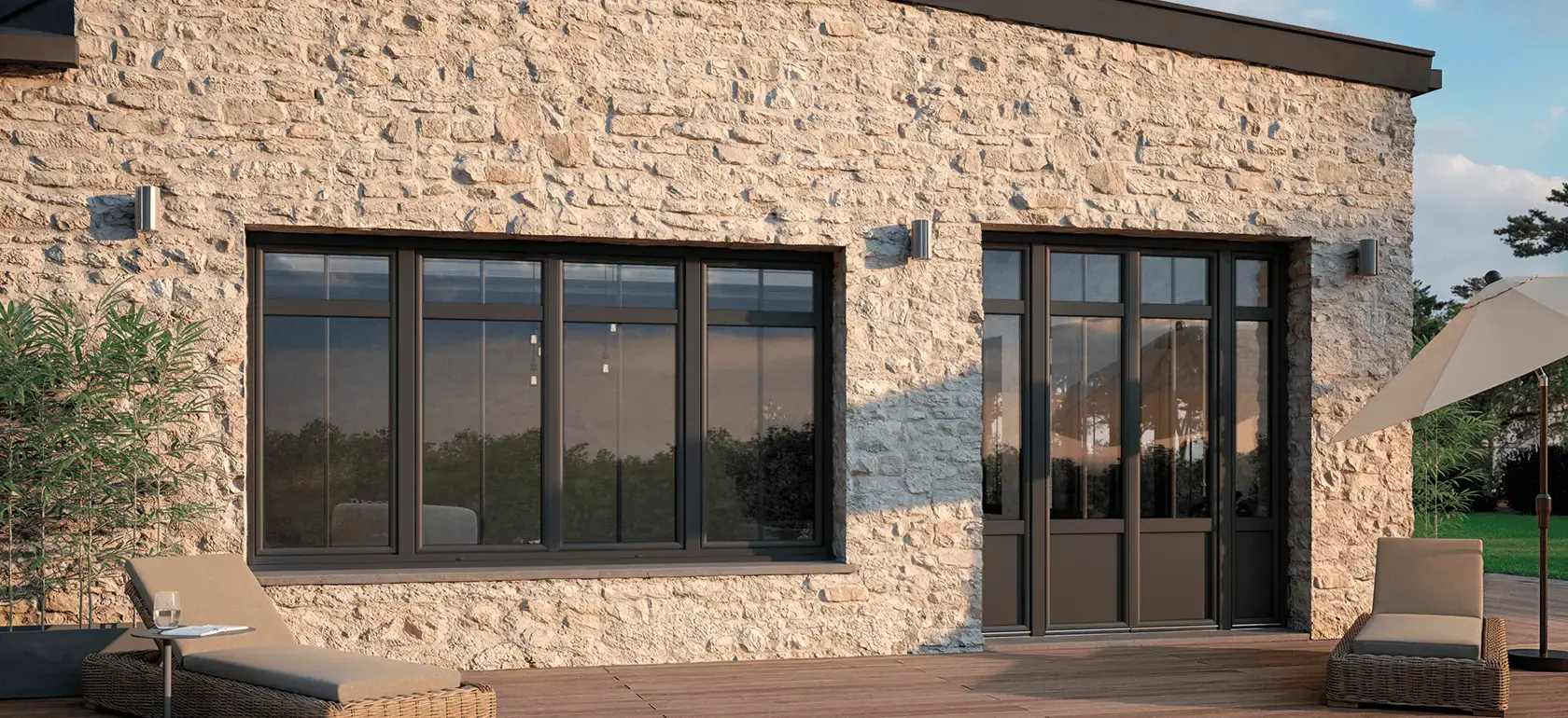 Votre partenaire Arcades et Baies Auvergne Protection Solaire à Clermont Ferrand Fabricant installateur de fenêtres, portes et volets bois, pvc, alu